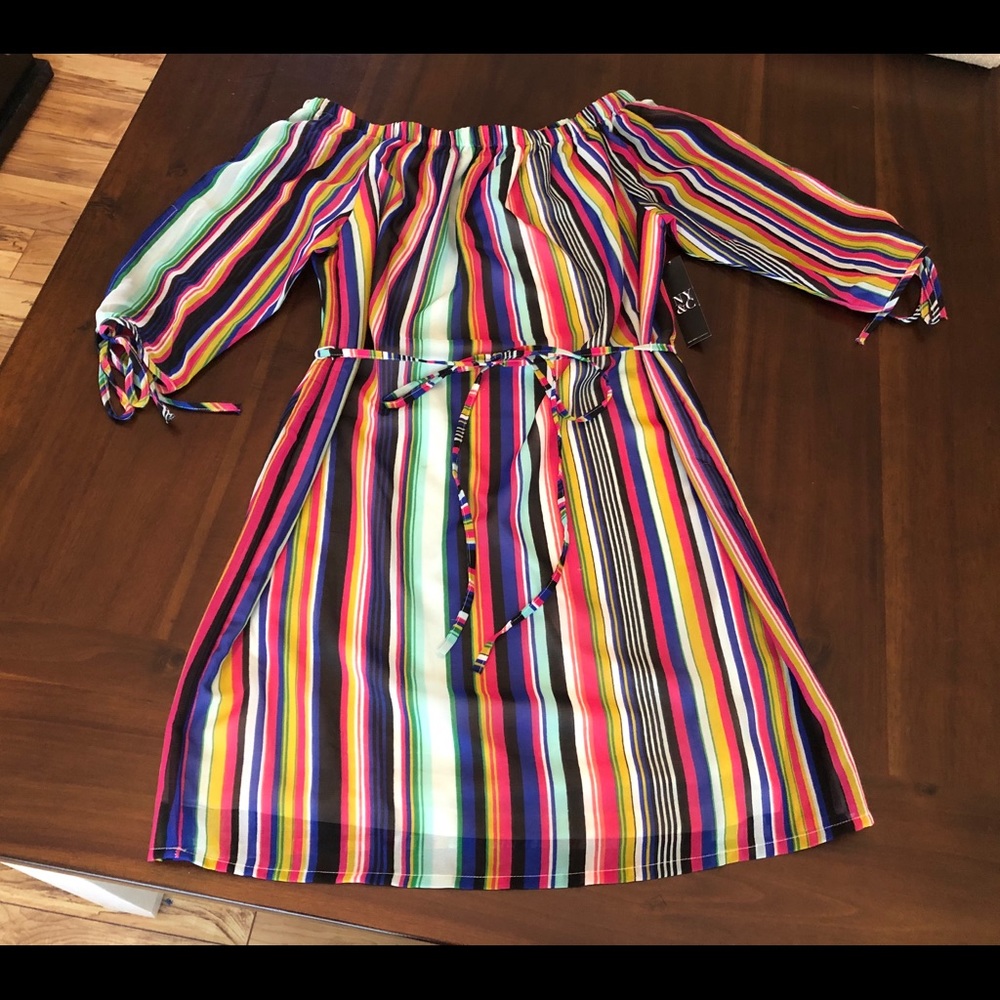 NWT Off the shoulder New York & Co Dress